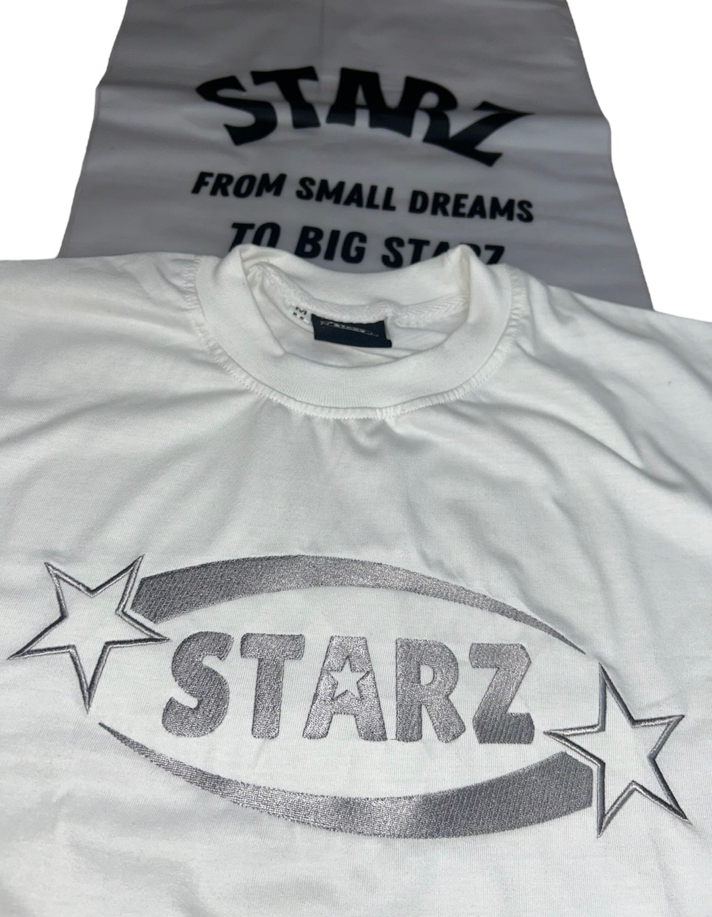 Starz White/Grey T-Shirt